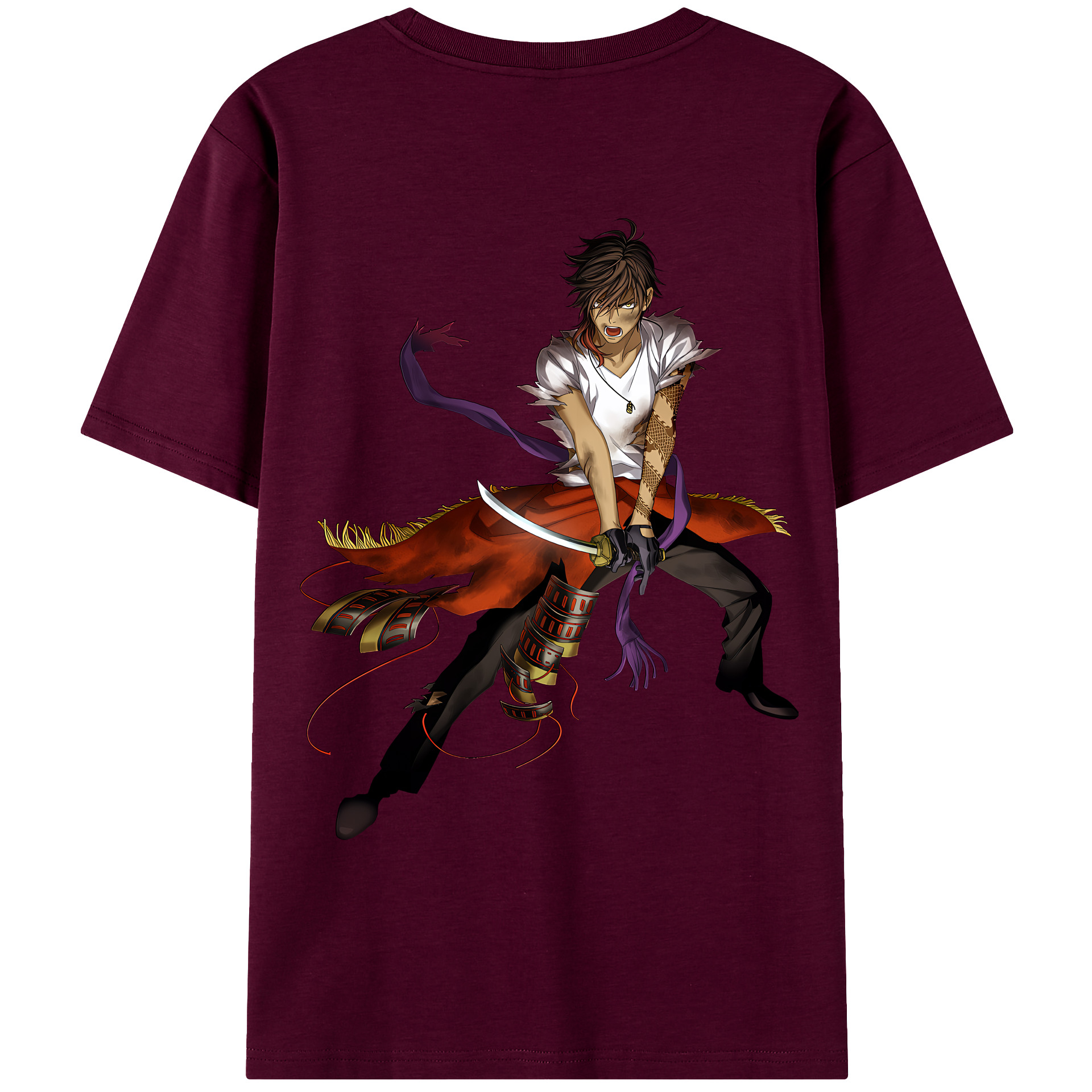 （画像用） 刀剣乱舞 Touken Ranbu レディース半袖Tシャツ(バックプリント)